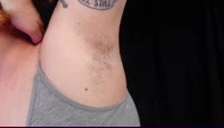 Sweaty Hairy Armpit After Workout worship WMV 1080