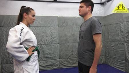 Amanda vs Ati judogi match 2