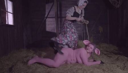 fight with piggy - wmv 720p