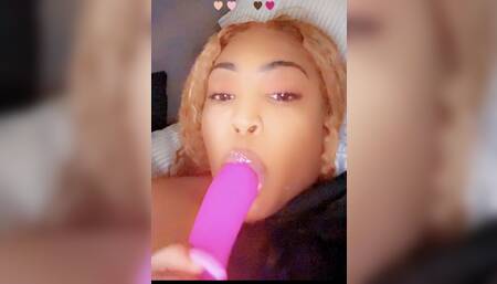 Squirting while fucking myself