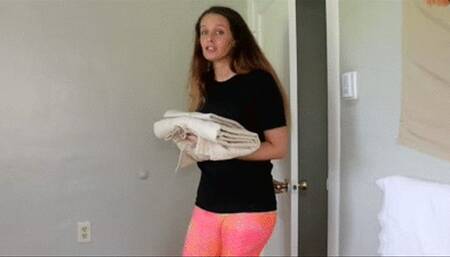 Housekeeping busts you jacking off JOI jerk off encouragement IPOD