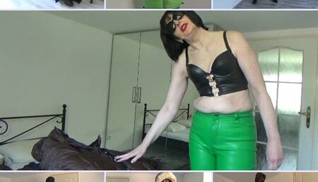 Bergans down jackets bondage fashion show