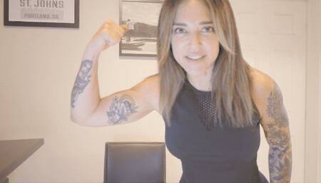 Cum to the Biceps