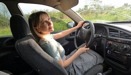 Lucy getting stuck and revving