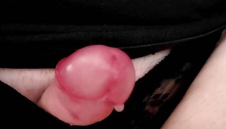 I came without hands in my lace pantie...
