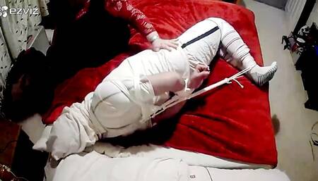 hogtied footballer used by femdom-cam 2-BBW domination,BBW bondage,male bondage,man in bondage,amateur,post cum play,post orgasm torment,gay bondage,football kit,soccer kit,socks,man tied up,bound and gagged man,footballer,polishing,edging,edged,hogtie