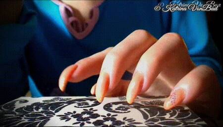 * ASMR Nude Nails * MP4