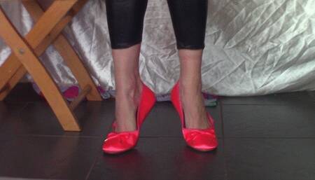 Coral Satin Flats Worship (mkv)