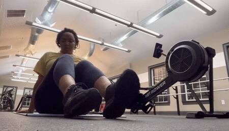 Public Gym Shoe Removal