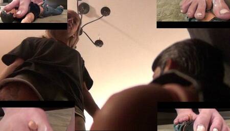 Ten Inch Boyfriend Explodes All Over Calis Toes