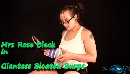 Giantess Bloated Burps