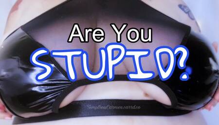 Are You STUPID?