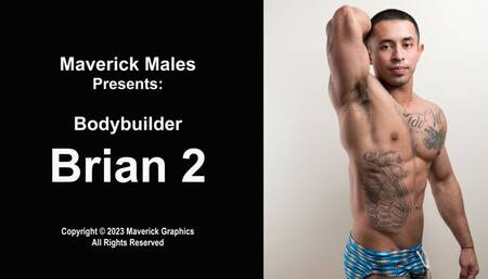 Bodybuilder Brian Muscle Worship 2 with BJ and Dildo 1080P