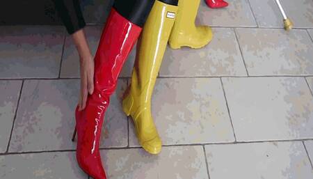 Severe pain from sprains in high heels MP4(1280*720)HD