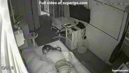 IPCAM – Cute young girl masturbates