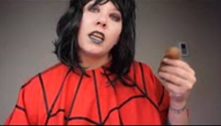 Lydia Deetz Snips your Dick Off! MP4 640