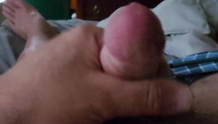 Morning wood and cum