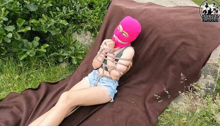 I tied up my step sister because she misbehaved