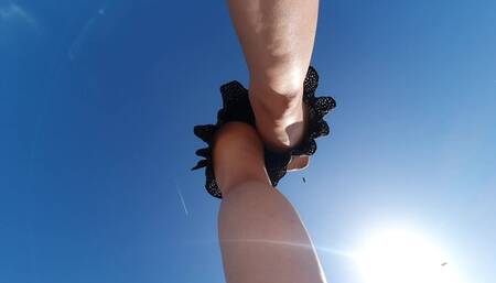 Giantess Trampling YOU With Nike Sneakers #2