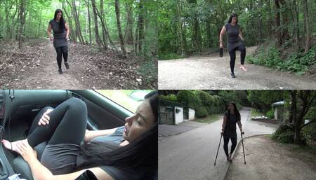 Timmi - Sprained in the forest