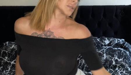 Kat gets oiled and tormented by an uninvited houseguest