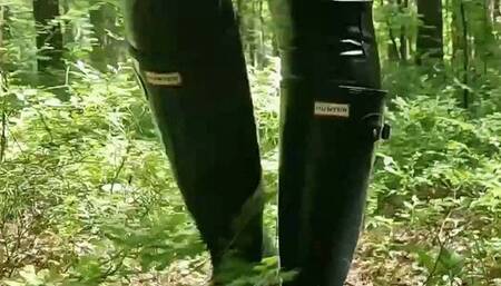 Sprain in the woods