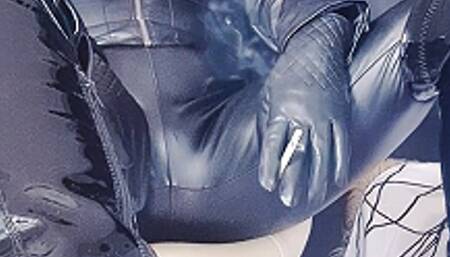 POV - ignorant demeaning smoke of a Marlboro Red 100 with verbal Humiliation*Close up sequences