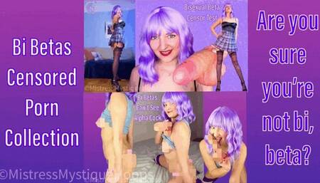 Bi Betas Censored Porn Collection - Test to see if you're bisexual - Make Me Bi Bisexual Encouragement with Femdom Brat Mistress Mystique - WMV