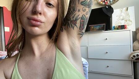 741 Sweaty Hairy Armpit Worship