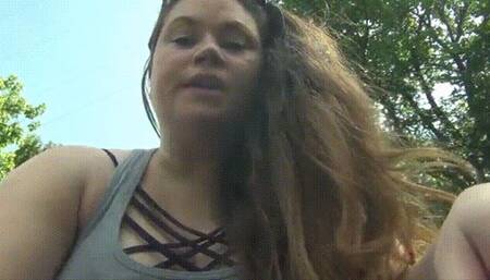 Smoking In Nature After My Hike (MP4) ~ MissDias Playground