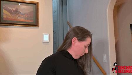 MinxGrrl - Hogtaped Surprise - (MP4 Format)