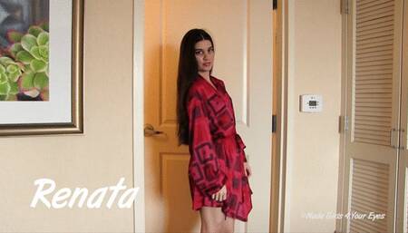 Renata Sensual Nude Strip Tease & Display