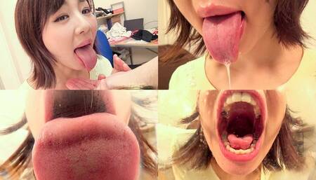 Iroha Narimiya - Smell of Her Long Tongue and Spit Part 1 - wmv 1080p