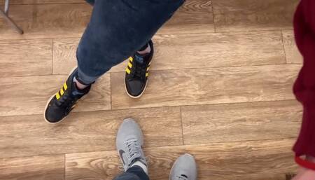 Barista blow job part 2