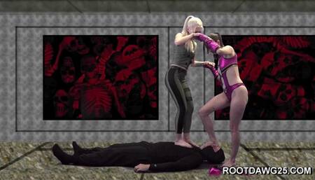Double Cross Trample with Anna & Lana 1080p WMV