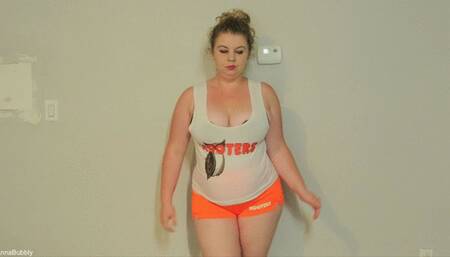 Aim For My Asshole JOI Hooters Girl