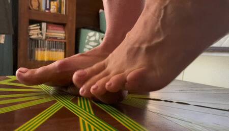 Compilation of 20 footjobs of Mistress Monica