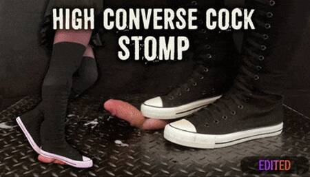 High School Girl in High Converse Stomping on your Cock - with TamyStarly - (Edited Version) Heeljob, Femdom, Shoejob, Ball Stomping, Foot Fetish Domination, Footjob, Cock Board, Crush, Trampling