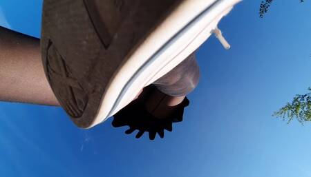Giantess Trampling YOU With Converse Shoes WMV