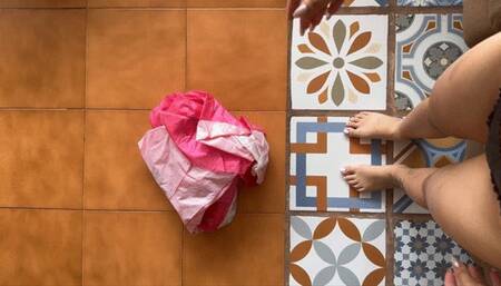 Naughty party with inflatables