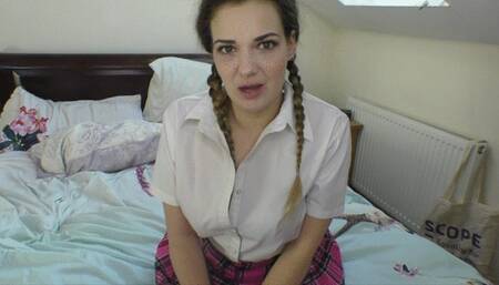 College Girl CFNM - POV Handjob