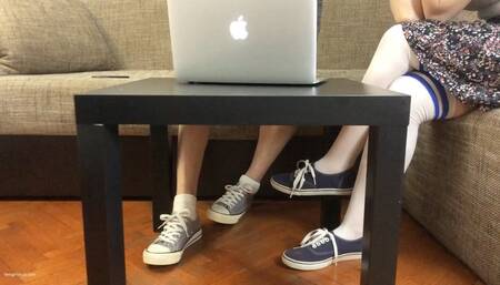 HER SHOE GOT STOLEN IN A LIBRARY - MOV Mobile Version