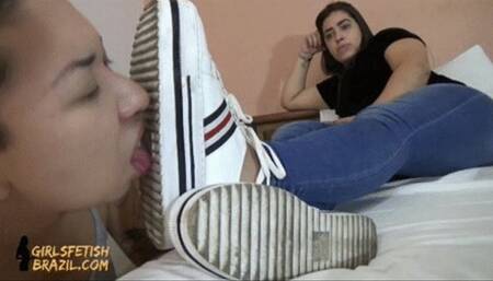 Dirty Shoes Lick Soles Slave Girl # by Princess Deh