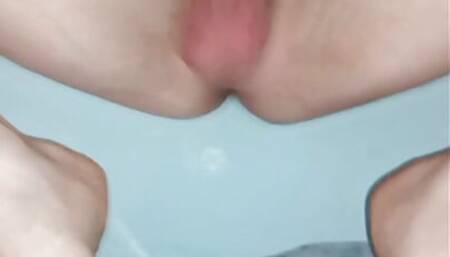 My young beautiful feet and horny spun cum