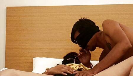 Seducing My Indian Husband - I let him cum inside me and cum on my ass cum inside my desi pussy