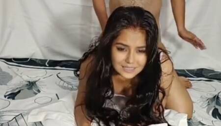 Desi hot girl fuck anal hole tight Sex ass close up hard painfully