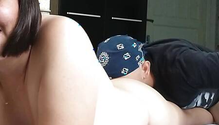 Wife tell husband he will have to clean her dirty ass when she date another guy