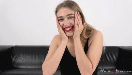 Admire Irina's arms and hands - part 1 (MOBILE)