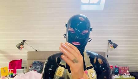 Transparent heavy rubber treat