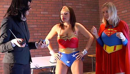 Wonder Woman & Supergirl Remastered (MP4 1080p) - Tabitha, Lola Lynn & Nyxon
